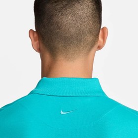 تصویر پلوشرت تنیس مردانه نایک - Nike Rafa Slim-Fit Polo - فیروزه ای 