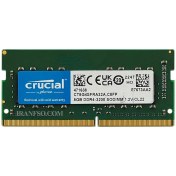 تصویر رم لپ تاپ 8 گیگ Crucial DDR4-3200 MHZ 1.2V 