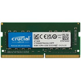 تصویر رم لپ تاپ 8 گیگ Crucial DDR4-3200 MHZ 1.2V 