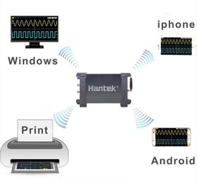 تصویر کارت اسیلوسکوپ 70 مگاهرتز دو کانال دارای wifi مدل iDSO-1070A 