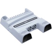 تصویر پایه شارژ و خنک‌کننده دابی مدل TP5-3532B برای پلی استیشن ۵ 