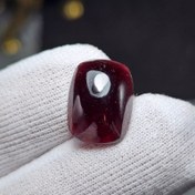 تصویر نگین سنگ طبیعی گارنت معدنی کد 36391 