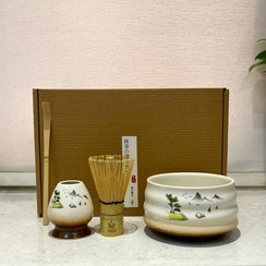 تصویر ست چای ماچا ژاپنی سلسله لی سونگ 