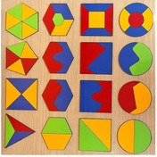 تصویر پازل چوبي مونته سوري چوبی 