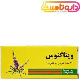 تصویر ویتاگنوس (درمان اختلالات قاعدگی و یائسگی) پورسینا 30 قرص Vitagnus PurSina 30Tabs