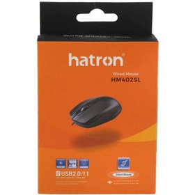 تصویر ماوس با سیم هترون مدل HM402SL ا Hatron HM402SL Wired Mouse Hatron HM402SL Wired Mouse
