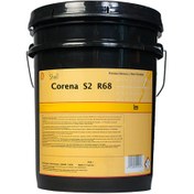 تصویر روغن کمپرسور هوا شل کورنا shell corena S2R 68 سطل Shell Corena S2R68