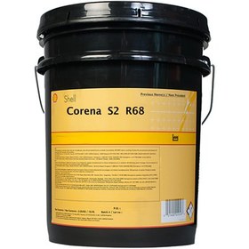 تصویر روغن کمپرسور هوا شل کورنا shell corena S2R 68 سطل Shell Corena S2R68