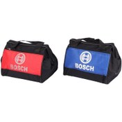 تصویر کیف ابزار برزنتی کوچک حرفه‌ای طرح Bosch 