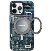 تصویر کاور اپل iPhone 16 Pro Max مدل Cyberpunk 360 با طراحی مگ سیف 