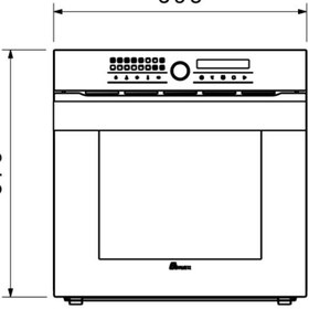 تصویر فر توکار بیمکث مدل MF0060E Bimax MF0060E built-in oven