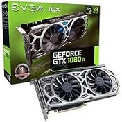 تصویر بازی EVGA GeForce GTX 1080 Ti SC2، 11 گیگابایت GDDR5X، فناوری iCX - 9 حسگر حرارتی و RGB LED G/P/M، فن Asynch، کارت گرافیک طراحی جریان هوا بهینه شده 11G-P4-6593-KR (تجدید شده) EVGA GeForce GTX 1080 Ti SC2 Gaming, 11GB GDDR5X, iCX Technology - 9 Thermal Sensors & RGB LED G/P/M, Asynch Fan, Optimized Airflow Design Graphics Card 11G-P4-6593-KR (Renewed)