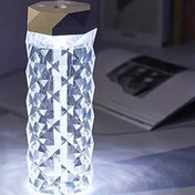 تصویر دستگاه بخور سرد کریستالی مدل LF-103 ظرفیت ۴۰۰ میلی لیتر چراغ دار 