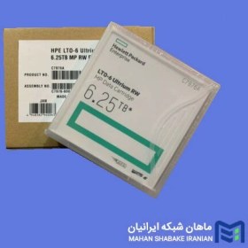 تصویر دیتا کارتریج HPE LTO-6 Ultrium 6.25TB RW 