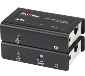 تصویر USB VGA Cat 5 Mini KVM Extender (1280 x 1024@100m) 