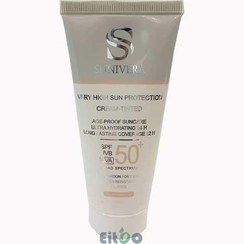 تصویر SUNIVERA کرم ضدآفتاب پوست چرب 1(بژروشن) SPF50 