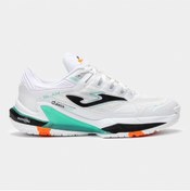 تصویر کفش تنیس و پادل مردانه سام ارک - سفید و خاکی مقاوم برای زمین سخت | Joma | 930541054 | اورجینال 