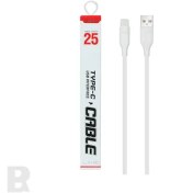 تصویر کابل پاوربانکی USB به Type-C ترانیو مدل T-S18C عمده 