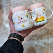 تصویر ماگ خرگوش دراینه 