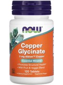 تصویر کپسول مس گلیسینات ناو فودز ۳ میلی‌گرم ۱۲۰ عددی 