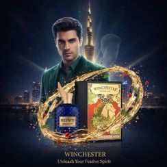 تصویر عطر ادوپرفیوم مردانه وینچستر مدل فستیویتی حجم ۱۰۰ میلی لیتر خنک و تند 