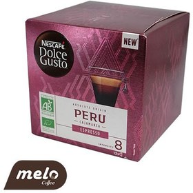 تصویر کپسول قهوه دولچه گوستو پرو Dolce gusto Peru Nescafé Dolce gusto Peru