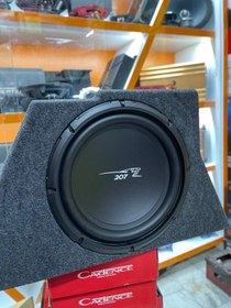 تصویر ساب باکس 12 اینچ اکتیو متال خودرو 206 Metal 12 inch Active Subwoofer Box for Peugeot 206