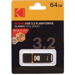 تصویر فلش مموری USB 3.2 کداک مدل K103 ظرفیت 64 گیگابایت Kodak K103 Flash Memory - 64GB