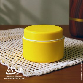 تصویر قوطی کرم معجزه ( 25 گرمی ) - زرد / 100 عددی 