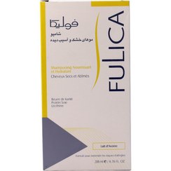 تصویر شامپو فولیکا موهای خشک و آسیب دیده Fulica shampoo dry and damaged hair 200ml