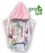 تصویر حوله پانچو تکشاخ 