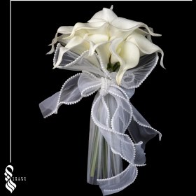 تصویر دسته گل عروس کد 27 