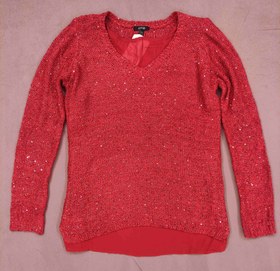 تصویر بافت قرمز پولکی 0117 