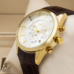 تصویر ساعت مچی عقربه ای مردانه۴موتوره کرنوگراف رومانسون ROMANSON CHRONOGRAPH 8040G