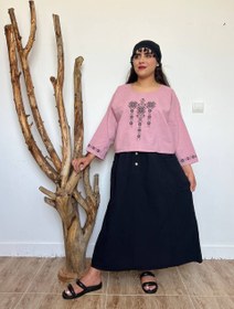 تصویر دامن زنانه 2جیب 