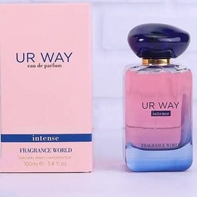 تصویر عطر ادکلن زنانه جورجیو آرمانی مای وی اینتنس فراگرنس ورد (Fragrance World Giorgio Armani My Way Intense) Fragrance World UR WAY Intense