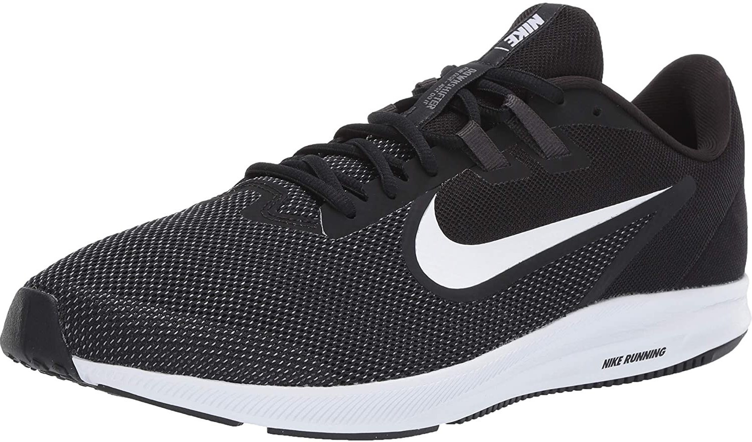 Nike Men s Downshifter 9 Running Shoe Black 6.5 Wide