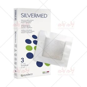 تصویر پانسمان نقره چسبدار سیلورمد یوروفارم Eurofarm Silvermed Ag 