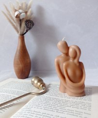 تصویر شمع آغوش - رنگ صورتی 