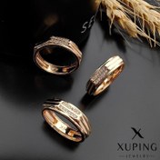 تصویر انگشتر چند ضلعی نگین دار ژوپینگ - سایز xuping