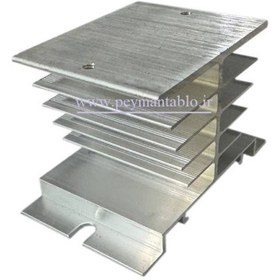تصویر هیت سینک آلومینیومی تک فاز SSR 