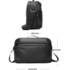 تصویر کیف لپ تاپ بنج مدل 2849 مناسب برای لپ تاپ تا 15.6 اینچی Bange laptop bag, model 2849, suitable for laptops up to 15.6 inches