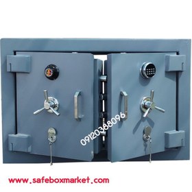 تصویر درب خزانه زیرویترینی 