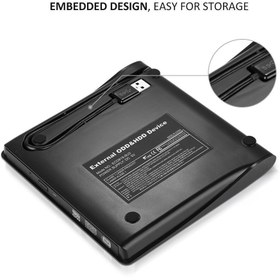 تصویر باکس DVD رایتر لپ تاپ ونتولینک ضخامت 9.5mm ا Ventolink External DVD-RW Box 9.5mm Ventolink External DVD-RW Box 9.5mm