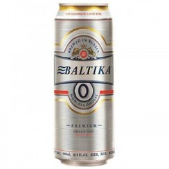 تصویر آبجو بدون الکل Baltika بالتیکا کلاسیک 500 میل 