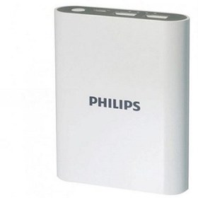 تصویر شارژر همراه فیلیپس مدل DLP10003 با ظرفیت 10000میلی آمپر ساعت Philips DLP10003 10000mAh Power Bank