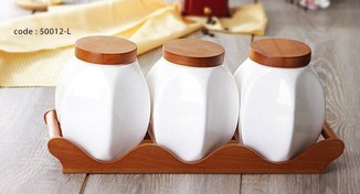 تصویر ست ادویه پاسماوری چوب سرامیک 