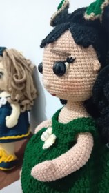 تصویر عروسک بافتنی فریبا 