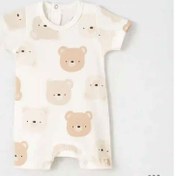 تصویر رامپر نوزادی طرح خرس کارامل نیلی nili 