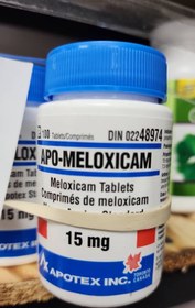 تصویر قرص آپو ملوکسیکام استاندارد نورم آپوتکس 15 میلی گرم APO-MELOXICAM 